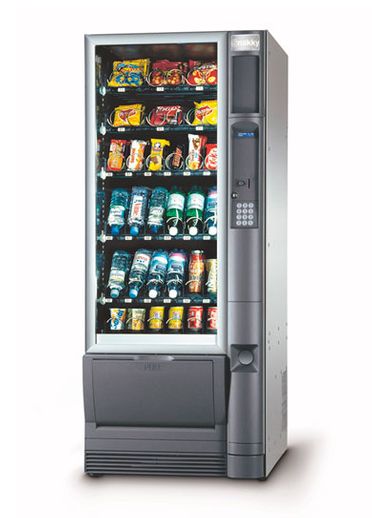 Cores Vending máquina con alimentos